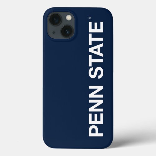 Penn State Text White iPhone 13 Case