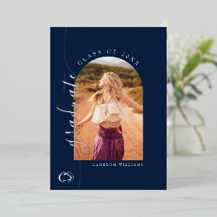 Penn State University Nittany Lions Foil Invitatio Foil Invitation