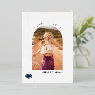 Penn State University Nittany Lions Foil Invitatio Invitation