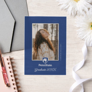 Penn State University Shield Vellum Invitations