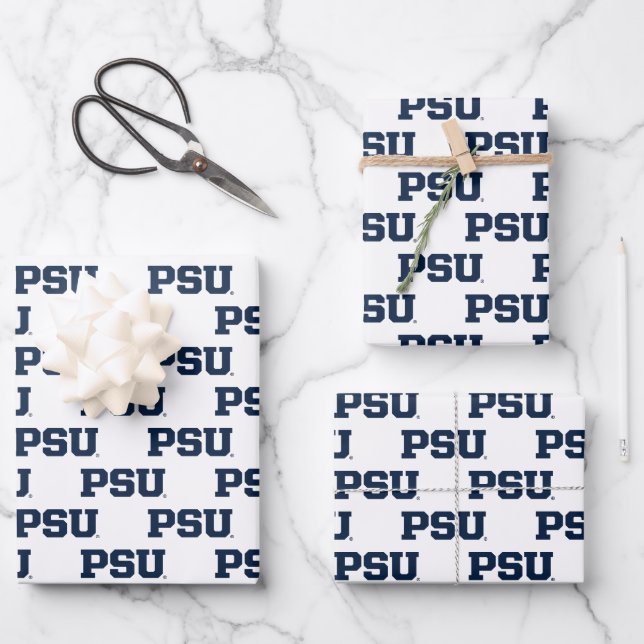 Penn State University Wrapping Paper Sheets (Front)