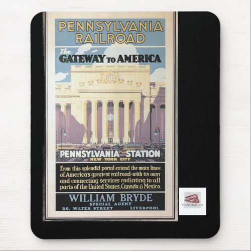 Penn StationGateway To America 1929  Mouse Pad