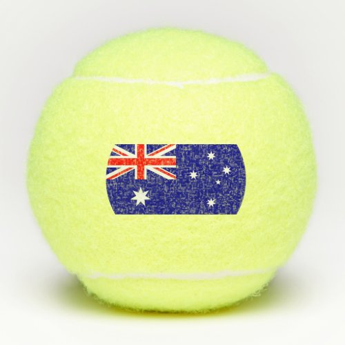 Penn tennis ball with flag of Australia