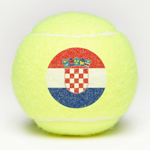 Penn tennis ball with flag of Croatia