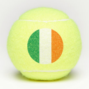 Penn tennis ball with flag of Ireland