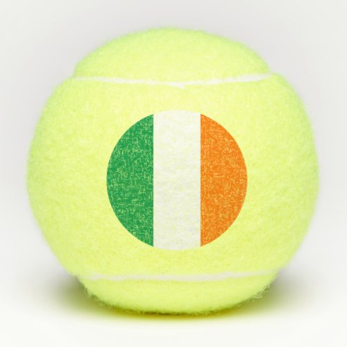 Penn tennis ball with flag of Ireland