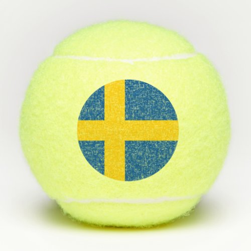 Penn tennis ball with flag of Sweden