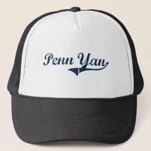 Penn Yan New York Classic Design Trucker Hat
