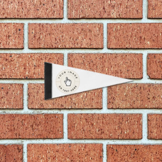 Pennant 5X12 - Custom (add image/text)  Flag