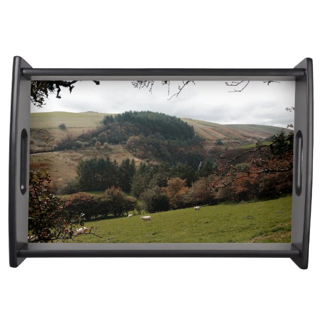 Pennant Valley Wales Serving Tray (Front)