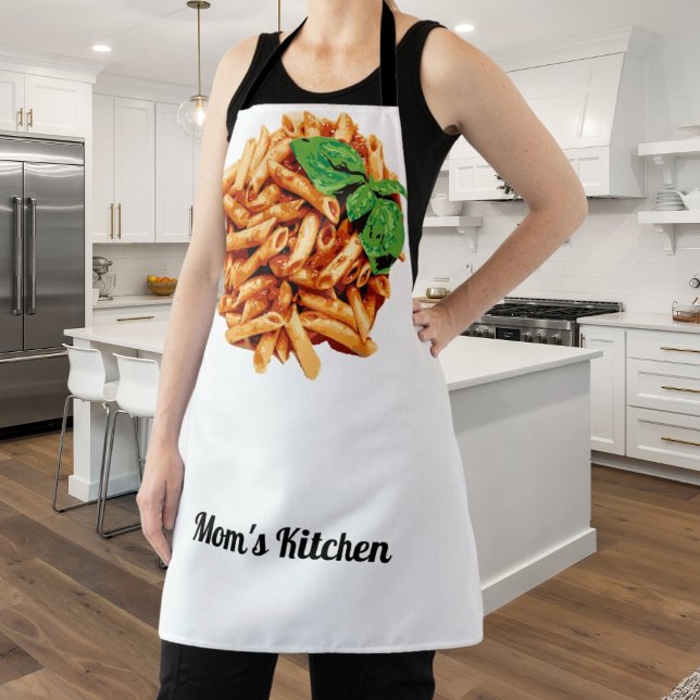 Penne Pasta Personalized Funny Italian Apron (Creator Uploaded)