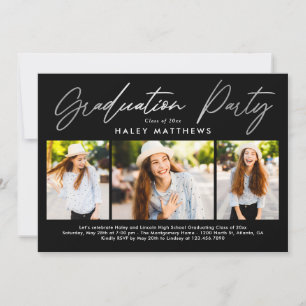 Penned Party Graduation Party Invitation