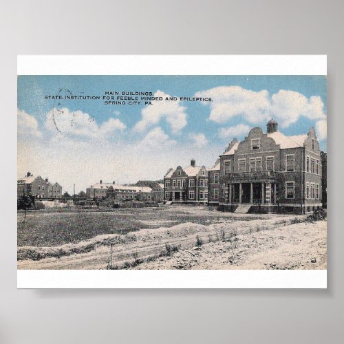 Pennhurst State School and Hospital Poster