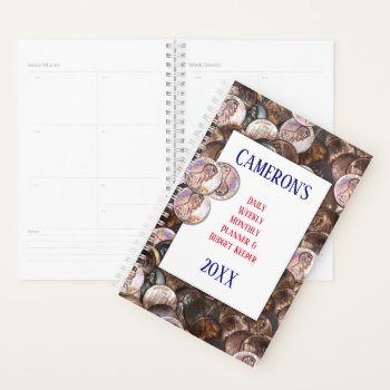Pennies Budget Daily Planner by gravityx9 at Zazzle