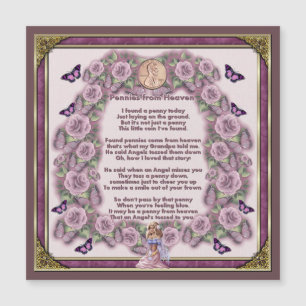 Pennies From Heaven Angel Magnet