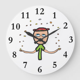 Pennies from Heaven Large Clock