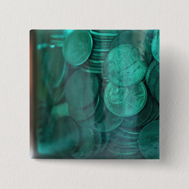 Pennies Pinback Button (Front)