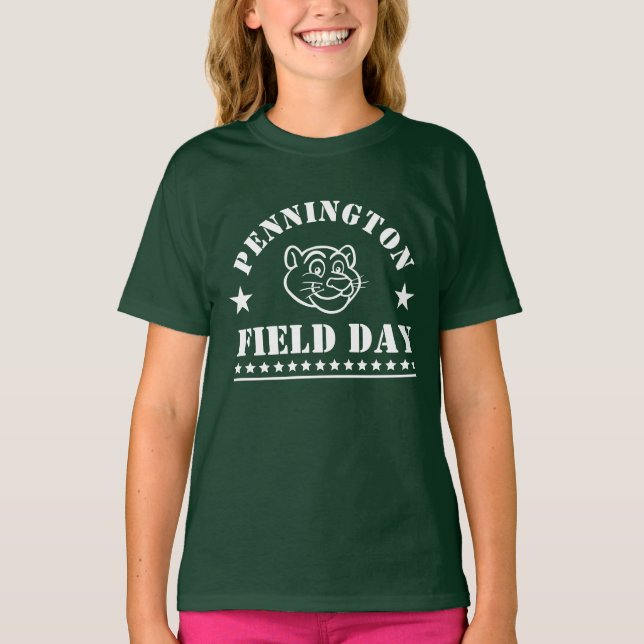 Pennington Field Day White T-Shirt (Front)