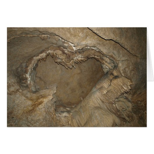 Penn's Cave "Heart of Pennsylvania" Card (Front Horizontal)