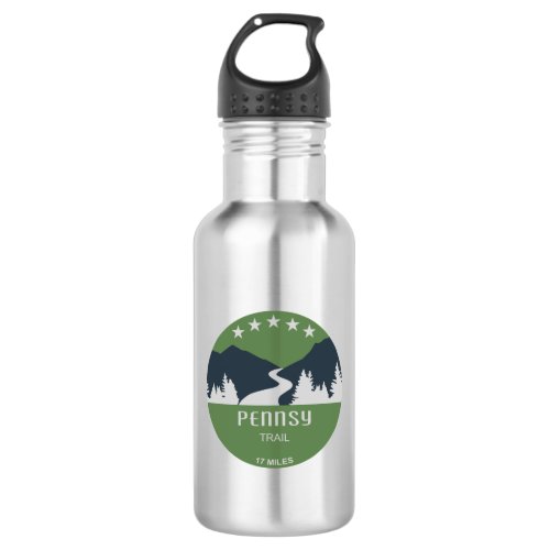 Pennsy Trail Indianapolis Stainless Steel Water Bottle