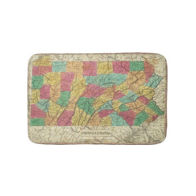 Pennsylvania 11 bath mat (Front)