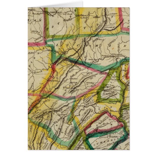 Pennsylvania 1818 Edition Cards (Front)