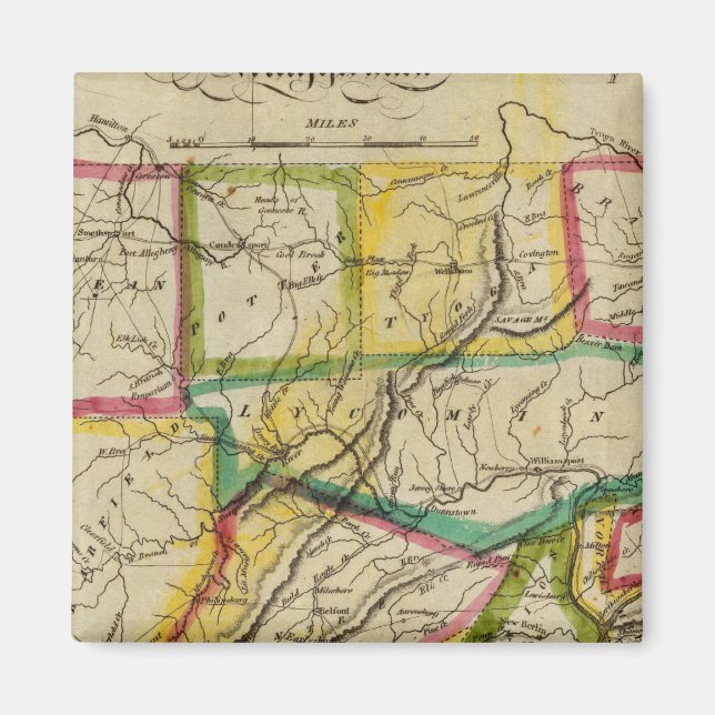 Pennsylvania 1818 Edition Magnet (Front)