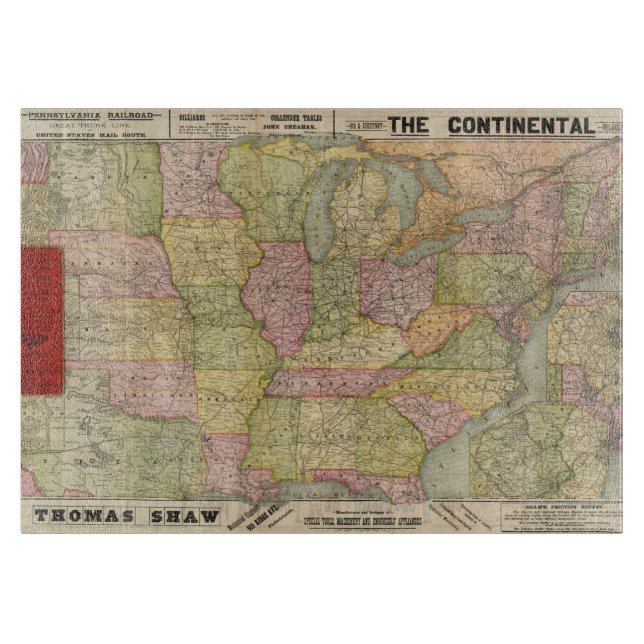 Pennsylvania 6 cutting board (Front)