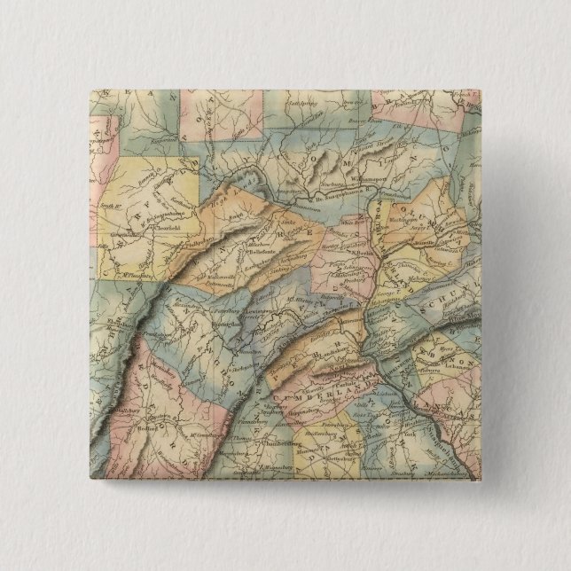 Pennsylvania 8 button (Front)