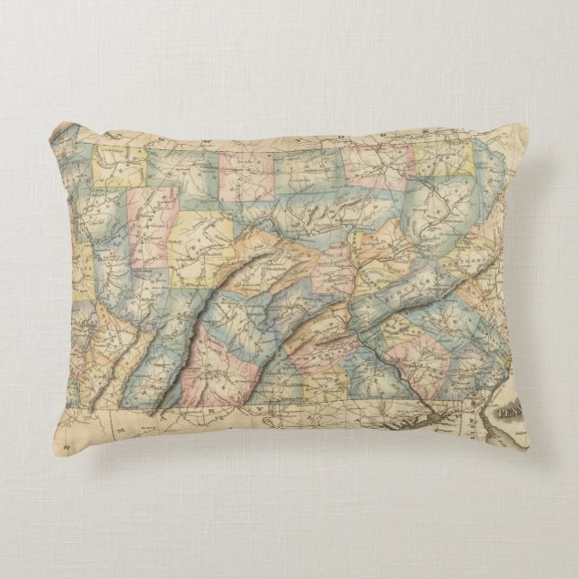 Pennsylvania 8 decorative pillow (Front)