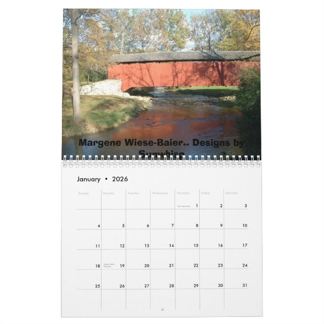 Pennsylvania at it's BESt! Calendar (Jan 2026)