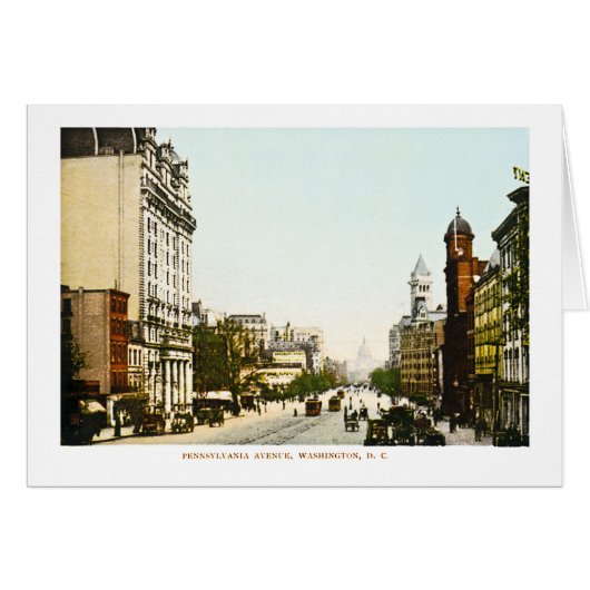 Pennsylvania Avenue, Washington D.C. Cards (Front Horizontal)