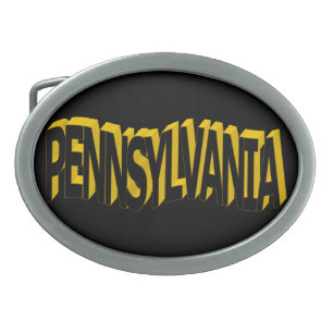 Pennsylvania Belt Buckle