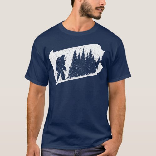 Pennsylvania Bigfoot T_Shirt