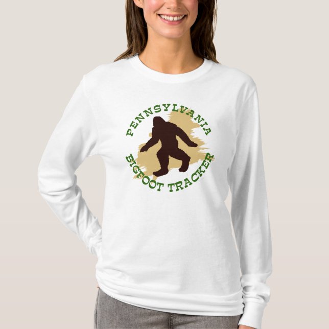 Pennsylvania Bigfoot Tracker T-Shirt (Front)