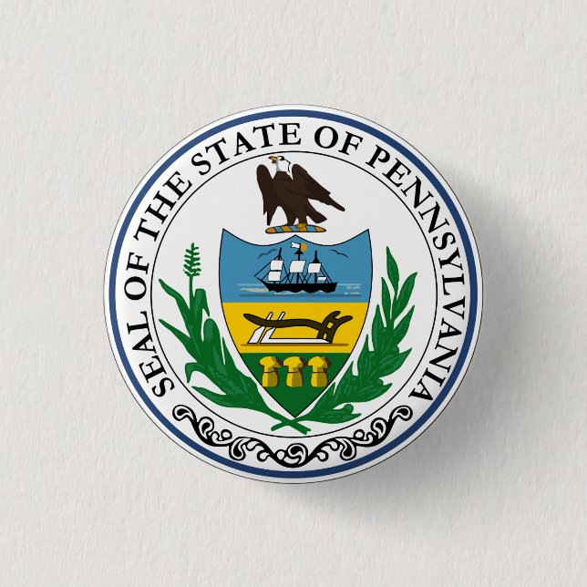 Pennsylvania Button (Front)
