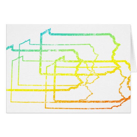 pennsylvania chill blur cards (Front Horizontal)