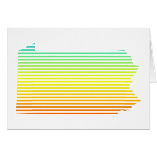 pennsylvania chill fade cards (Front Horizontal)