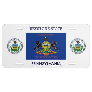 Pennsylvania Custom Front License Plate