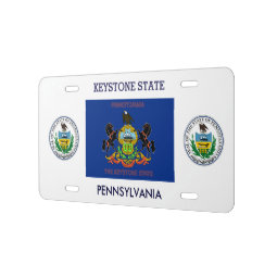 Pennsylvania Custom Front License Plate | Zazzle