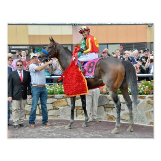 Pennsylvania Derby Winner - McKenzie Photo Print