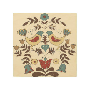 Pennsylvania Dutch Amish Hex Sign Bird Americana