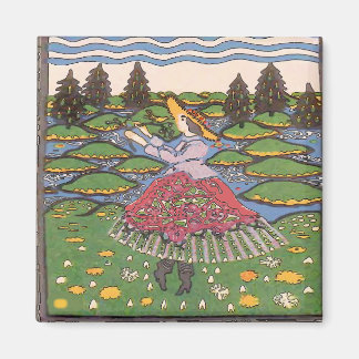 Pennsylvania Dutch, Brandywine Garden Magnet