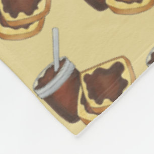Pennsylvania Dutch Canned Apple Butter Amish Food Fleece Blanket