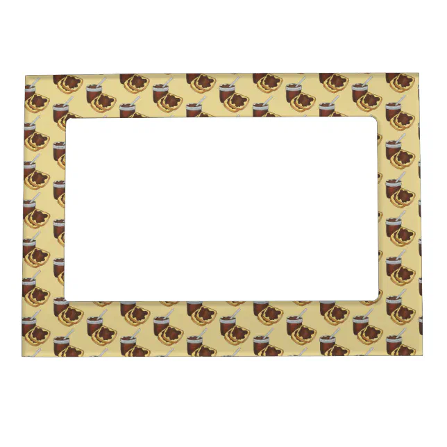Pennsylvania Dutch Canned Apple Butter Amish Food Magnetic Frame | Zazzle