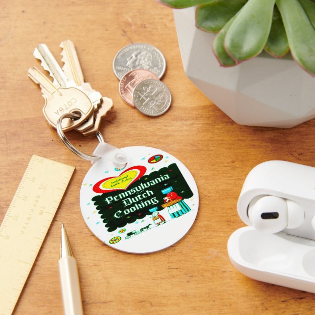 "PENNSYLVANIA DUTCH COOKING" KEYCHAIN (Desk)