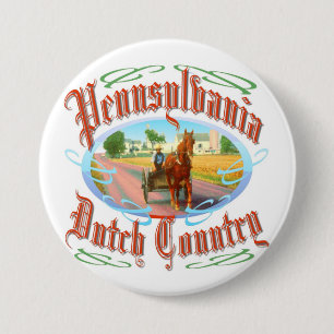 Pennsylvania Dutch Country Pinback Button