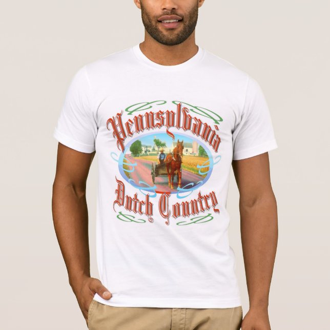 Pennsylvania Dutch Country T-Shirt (Front)