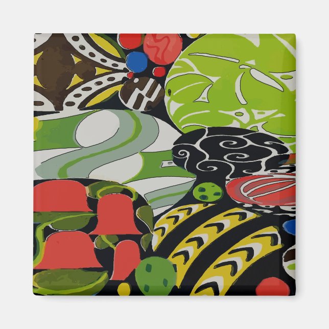 Pennsylvania Dutch, Eggs  Hex Sign Magnet (Front)