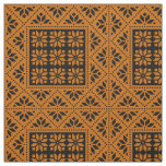 Pennsylvania Dutch Halloween Cutout Print Fabric